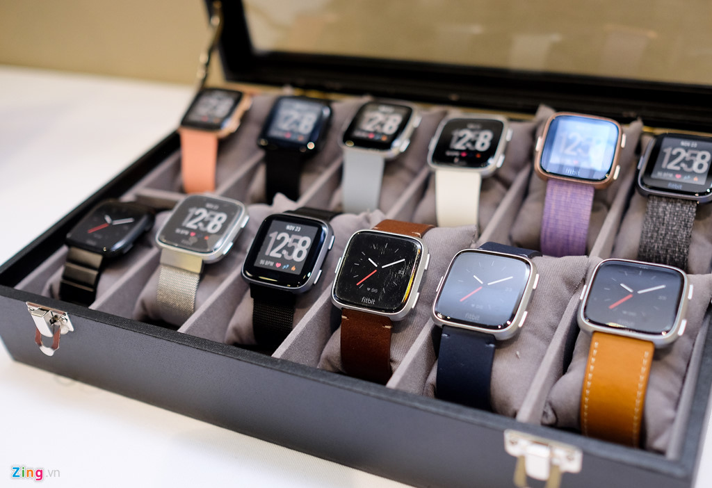 Fitbit Versa ra mắt tại VN: Thời trang, pin 4 ngày giá 5,5 triệu